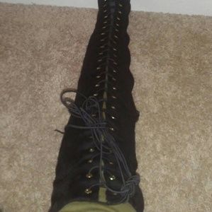 *TODAY ONLY* Over The Knee Lace Up Boots